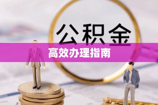 荆州高效办理指南