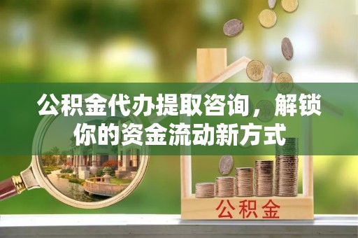 陕西公积金代办提取咨询，解锁你的资金流动新方式